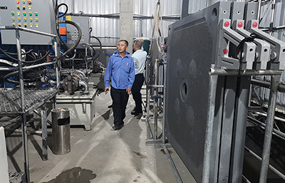 零排放+洗沙廢水回收，廂式污泥壓濾機(jī)有門道