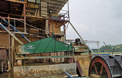 同樣是洗砂，為何別人的砂流失量小?