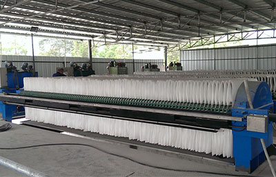 污泥壓濾機濾布滲透力下降如何處理