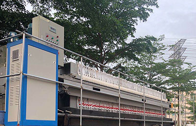 廂式污泥壓濾機主要組成部分