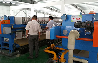 污水處理壓濾機濾布保養的方法