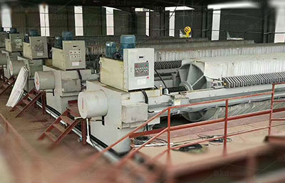 提高污泥板框壓濾機的工作效率的方法