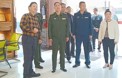 佛山軍分區政委、禪城區委常委領導一行蒞臨金凱地調研指