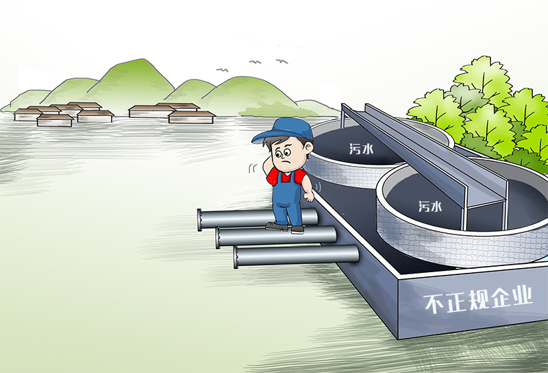 關停亂排亂放的企業