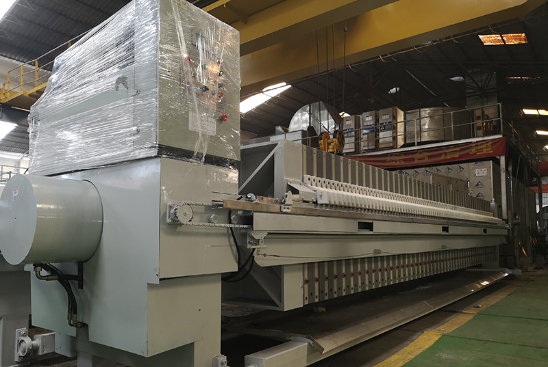 解析板框壓濾機工作的四個步驟