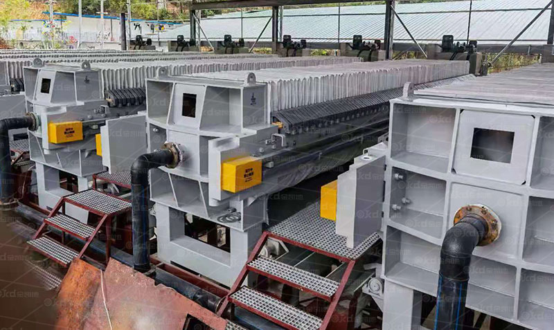 礦用板框壓濾機如何清洗